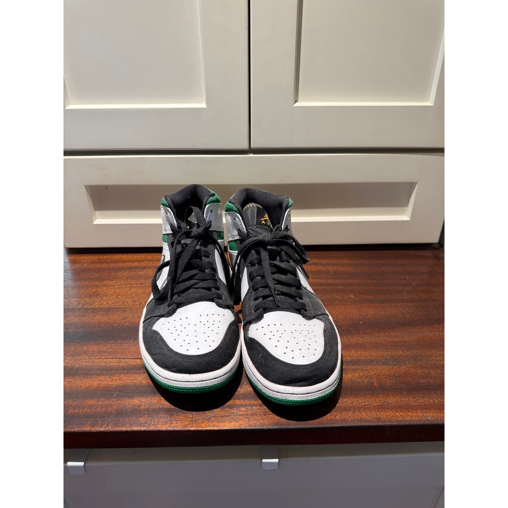 Nike Air Jordan 1 Mid SE Union Royal Remix Mens 8.5 Green Gold Black